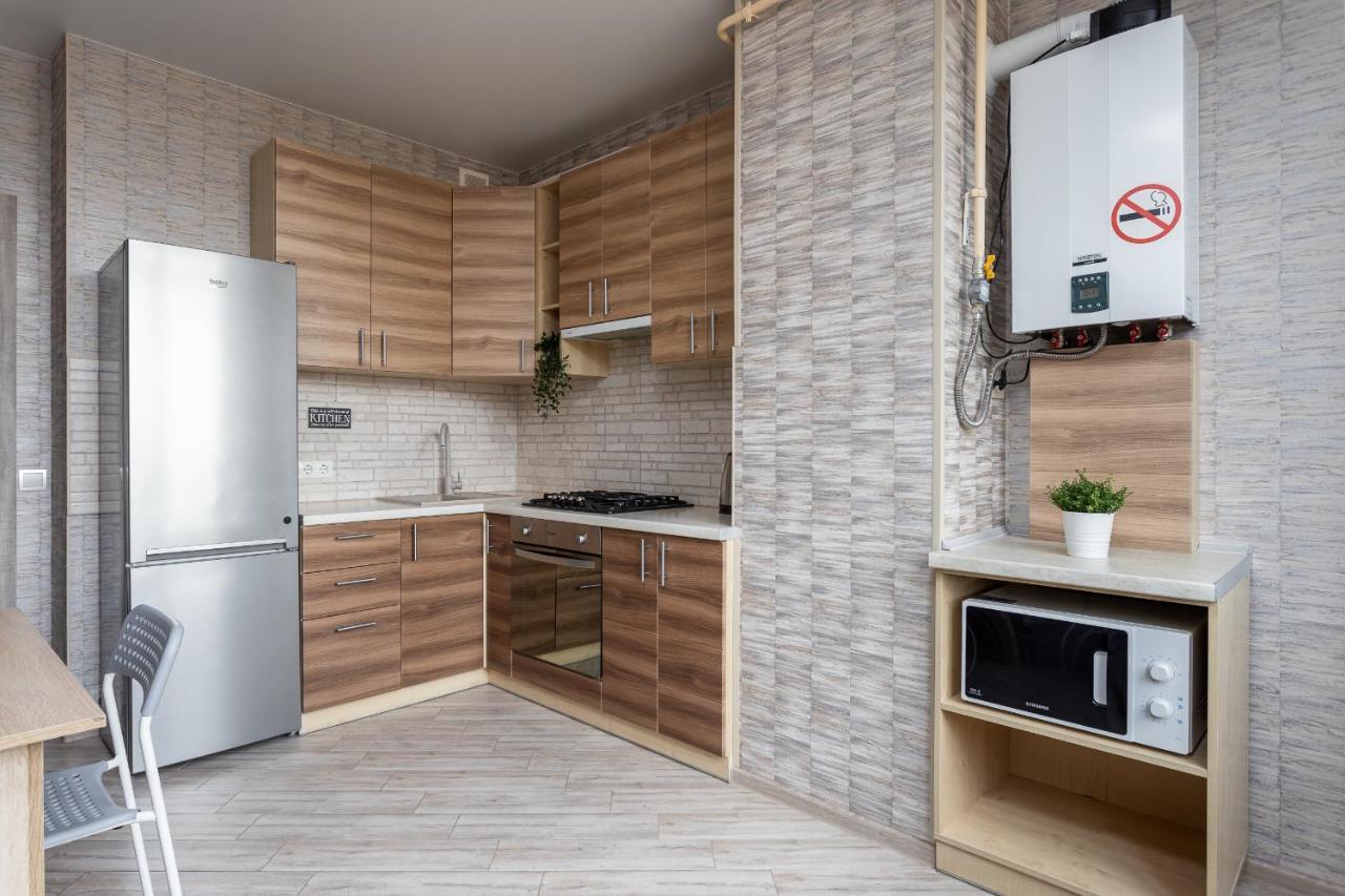 069 Apartment Near Airport In A New Building Kyjev Exteriér fotografie