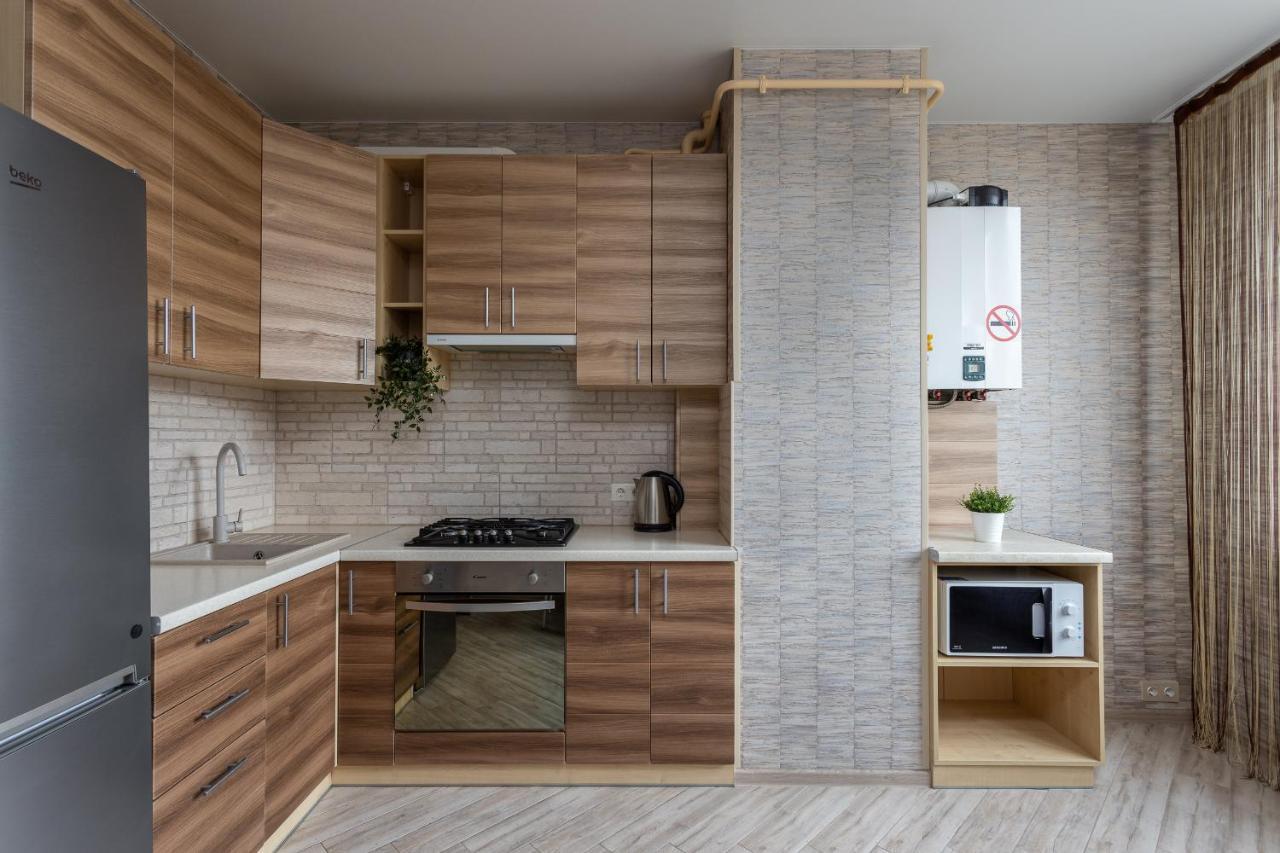 069 Apartment Near Airport In A New Building Kyjev Exteriér fotografie